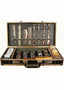 Barber Travel Case with Handle and Secure Numlock (Gold-Black) - SPI Styles