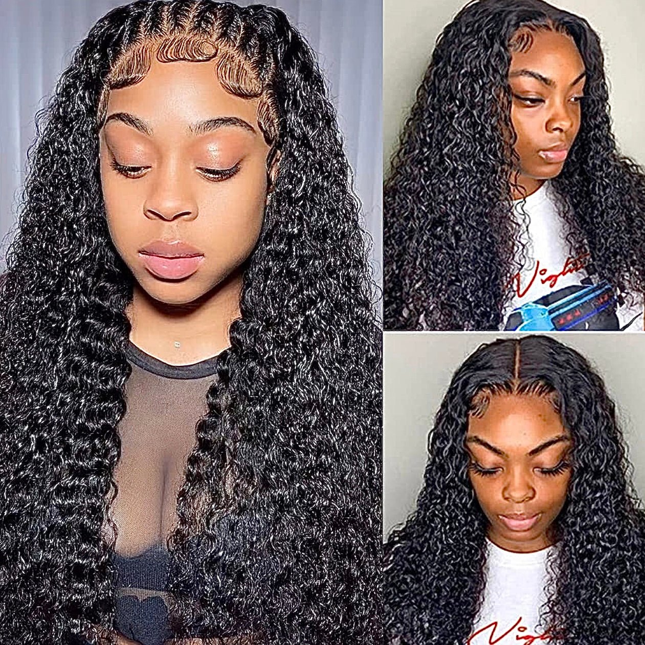 Brazilian Virgin Human Hair Pre Plucked Bleached Knots 28 Inch