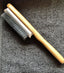 Natural Wood 9 Row Styler Cushioned Nylon Bristles Brush - SPI Styles