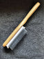 Natural Wood 9 Row Styler Cushioned Nylon Bristles Brush - SPI Styles