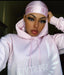 SPI Styles Designer Silk Durag Pink Pearl