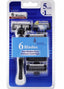 SPI Styles 6 Blade Elite Disposable Razor System -  with (5 Replacement Cartridges) - SPI Styles