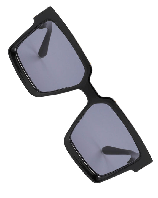 1pair Men's Fashionable Square Frame Sunglasses With Uv Protection