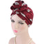 SPI Styles Women's Fashionable Turban Tribal Pattern Knot Headwrap Beanie Pre-Tied Bonnet Hair Loss Prevention - SPI Styles